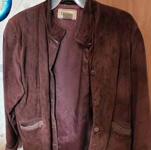 Vintage ll bean leather jacket